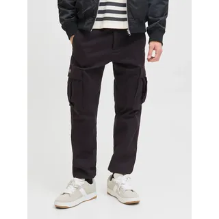 JACK & JONES Kane Jonnie Cuffed Cargohose Black 28 32