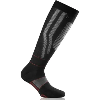 Rohner Ultra Light Skisocken schwarz/grau 42-44
