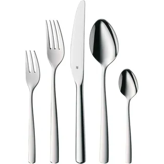 WMF Boston Cromargan Edelstahl Besteck Set 6 Personen, Essbesteck Set 30 teilig