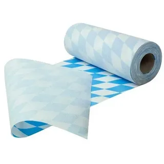 Sensalux Tischläufer Vlies 50 cm x 25 m Bayern-Raute, abwaschbar