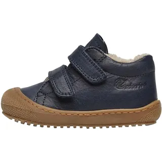 NATURINO Lauflernschuhe mit Wollfutter Blau 18