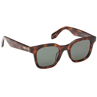 Adidas Originals Or0109 Polarisierte Sonnenbrille - Dark Havana / Green - One Size