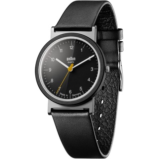 Braun Unisex Datum klassisch Quarz Uhr mit Leder Armband AW10