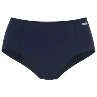 VENICE BEACH Highwaist-Bikini-Hose Damen Blau 36