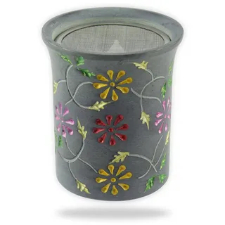 Budawi® Speckstein Räucherstövchen Räuchergefäß Duftstövchen Duftlampe mit Sieb