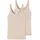 Unterhemd Beige 48