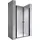 Lima rechts 88 x 195 cm schwarz Sicherheitsglas