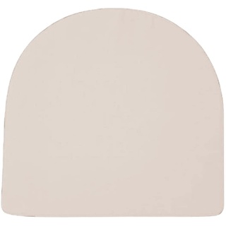 Stuhl-Sitzkissen, U-förmig, 40/45/48 cm, wasserdichtes Stuhlkissen, dickes Stuhlkissen für Outdoor, Garten, Zuhause, Büro (48 x 48 x 8 cm, Beige)