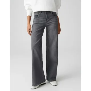 Opus Wide Fit Jeans im 5-Pocket-Design Modell MINAH Mittelgrau, 38/32