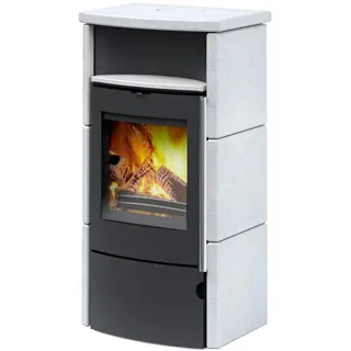 Accente Turin 2.0 Kaminofen Sandstein Grau 6 kW mit Automatik