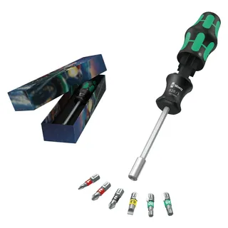 WERA Kraftform Kompakt 27 Schraubendreher-set schwarz/grün