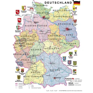 Lernpuzzle Deutschland