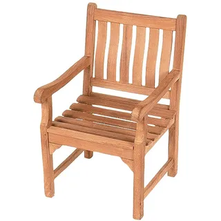 deVries Mendip Gartensessel 60 x 60 x 94 cm braun