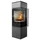 S links Ø 150 7 kW Granit/Schwarz
