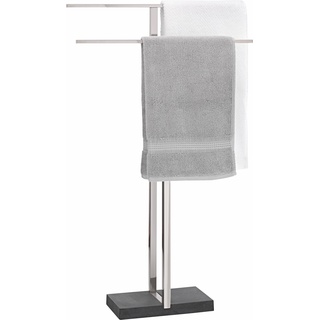 Handtuchständer BLOMUS "MENOTO" Handtuchhalter silberfarben (silber matt) Handtuchständer Handtuchhalter für Hand - und Duschtücher