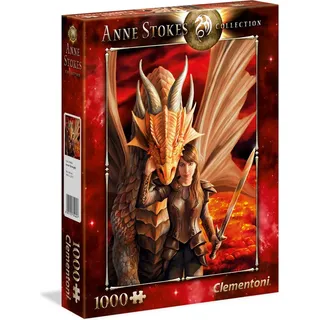 Clementoni Puzzle Anne Stokes Strength teilig (1000 Teile)
