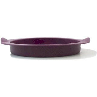 Tupperware Backen Silikonform Glatte Runde lila KLEIN 16 cm Backform Silikon 39387