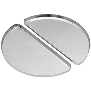 Monolith Grillschale 46 cm Edelstahl silber