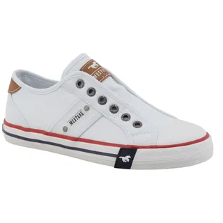 Mustang Slip-Ons Herren Weiß 39