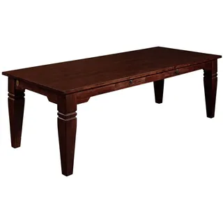 MASSIVMOEBEL24.DE Oxford 240 x 76 x 100 cm braun