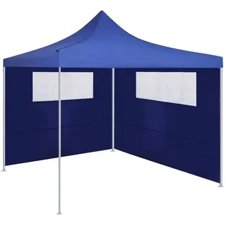 vidaXL Seitenwand für Pavillon 6x2 m Blau