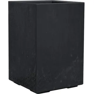 Siena Garden FARO STONE LA992-71Pflanzkasten Polypropylen Beton-Optik, Schwarz