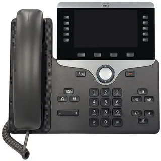 Cisco 8841 Telefon, Schwarz, Silber