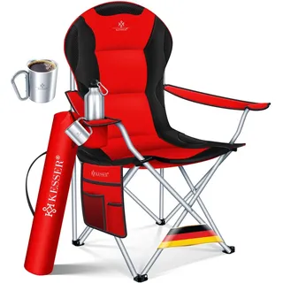 Kesser Campingstuhl faltbar rot
