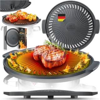 Kesser Raketenofen inkl. Grillpfanne aus Gusseisen mit Tragetasche