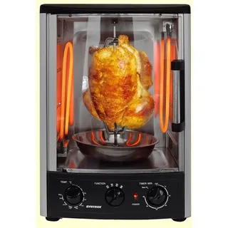 DÖNERGRILL ROTISSERIE GYROSGRILL HÄHNCHENGRILL TISCHGRILL 23 Liter  SYNTROX