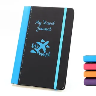 CustomDesign.Shop Personalisierter Hardcover-Notizbuch | Schaffen Sie ein ganz einzigartiges Geschenk | Individuell bedruckt Geschenkidee (Blau)