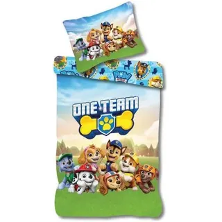 Procos, Kinderbettwäsche, Paw Patrol One Team Bettlaken 140×200cm, 70× (200 x 140 cm, 90 x 70 cm)