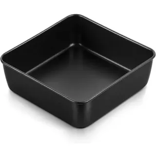 Kuchenform Backform Brownie Eckig Antihaft Edelstahlkern 15,9cm