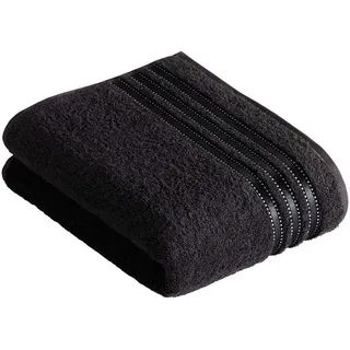 VOSSEN Cult de Luxe Duschtuch 67 x 140 cm schwarz
