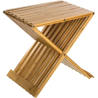 WELL HOME MOBILIARIO & DECORACIÓN Klappstuhl/Hocker aus Bambus