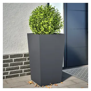 vidaXL Pflanzkübel 45 x 45 x 75 cm Anthrazit