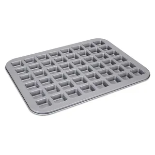 Brownie Backform mit Antihaftbeschichtung 40 x 31 cm - Silber
