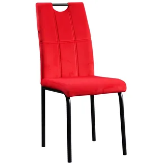 Hti-Living Esszimmerstuhl Denton Velvet Samt rosa