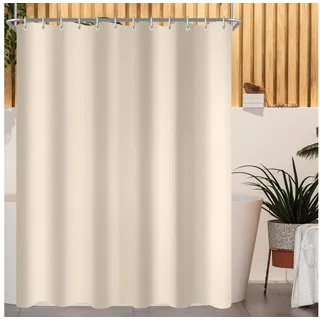 luxuskollektion Duschvorhang 220 x 200 cm beige