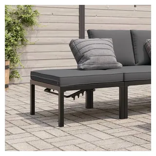 vidaXL Gartenhocker 69 x 69 x 40 cm schwarz 1 St.