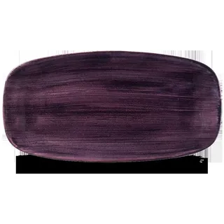 Churchill Super Vitrified Stonecast Patina Dusky Purple Platte Rechteckig 29.8x15.3cm, 12 Stück