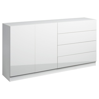 Sideboard »Vaasa«, weiß matt/weiß Hochglanz, , 658616-0 B/H/T: 152 cm x 79 cm x 35 cm