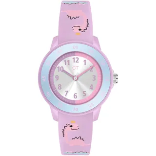 Cool Time The Cool Pink Dino Silikonarmband rosa