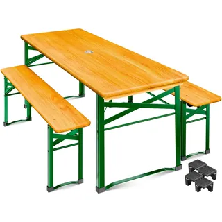 Kesser Outdoor & Indoor Set 3-tlg. natur klappbar