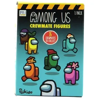 Among Us Crewmate Figuren Serie 1 Blindbox sortiert, offizielles Merchandise-Produkt, perfekte Sammelfigur, Geschenk für jeden Spielefan