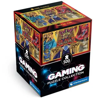 Clementoni - Yu‐Gi‐Oh! Puzzle 500 Teile – Anime‐Motiv – Hochwertiges Clementoni Erwachsenenpuzzle