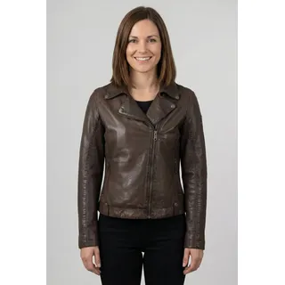 Mauritius Lederjacke MWFarah mit Reverskragen braun XXXL (46)