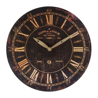 Buri Zeitlose Wanduhr 29 cm Antik