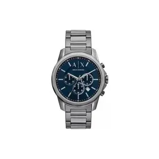 Armani Exchange Uhren - Edelstahl Armbanduhr - Gr. unisize - in Grau - für Damen