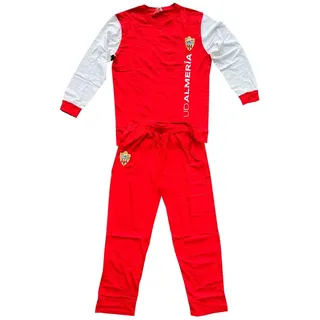 Ud Almeria Vertical Logo-winter Langarm-pyjama - Red - 10 Jahre
